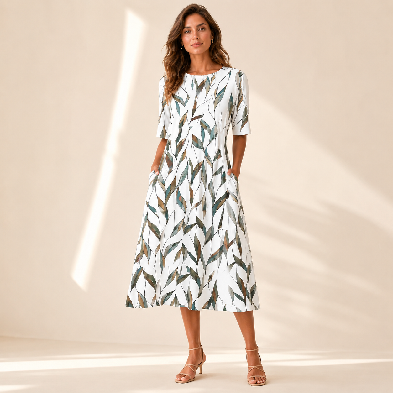 Brooklyn | Coastal Bloom Dress