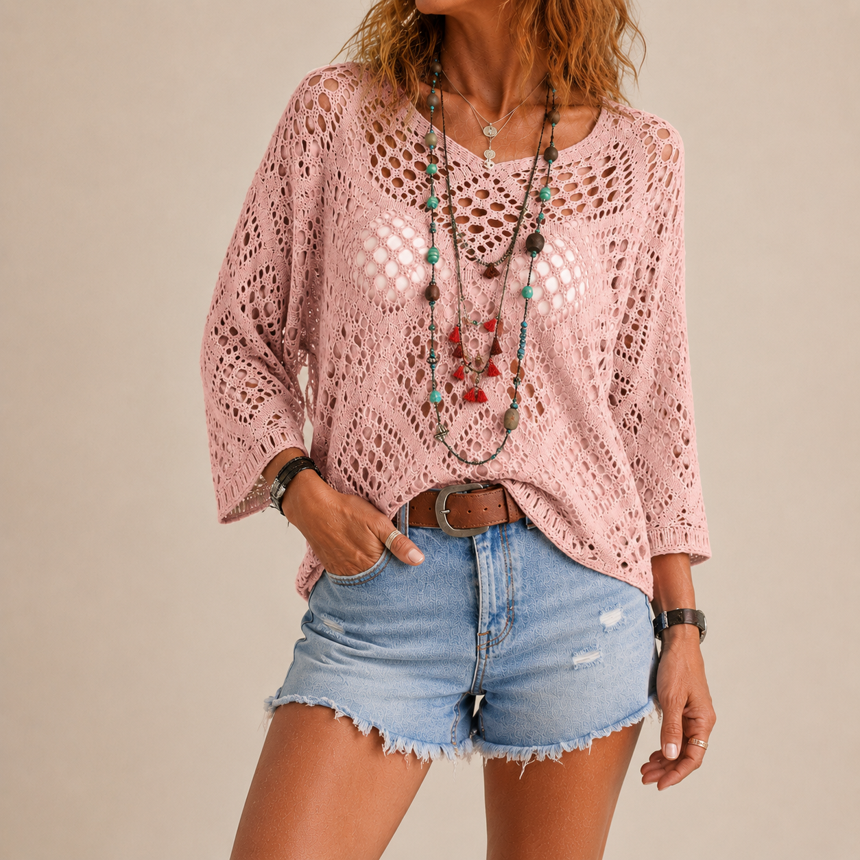 Claire | Bohemian-Inspired Crochet Top