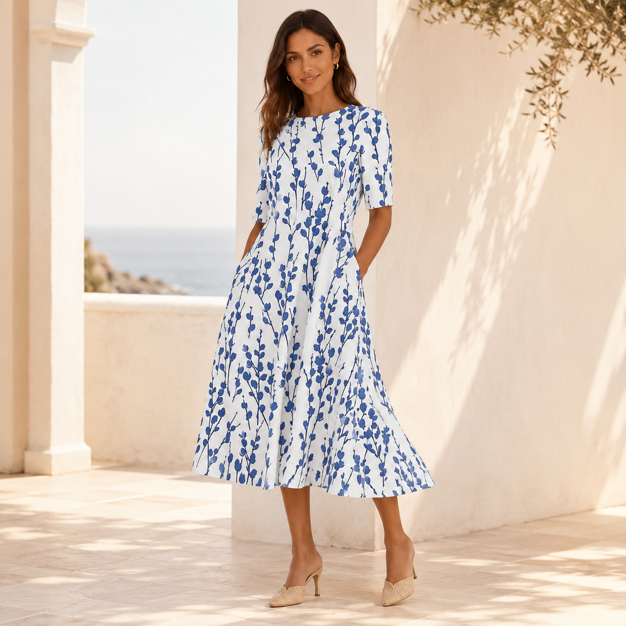 Annie | Coastal Bloom Dress