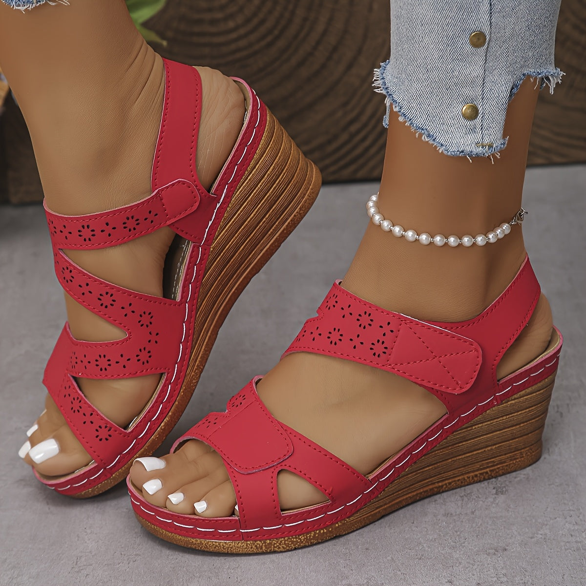 Juliette | Supportive Wedge Sandals