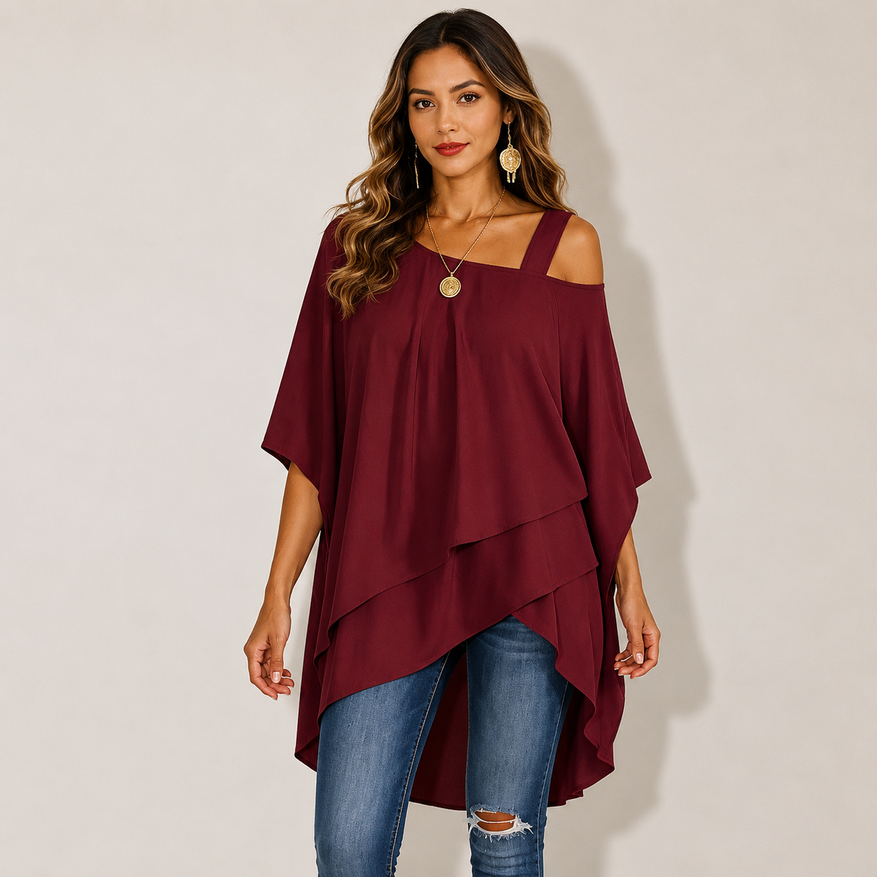 Aspen | Elegant Layered Top