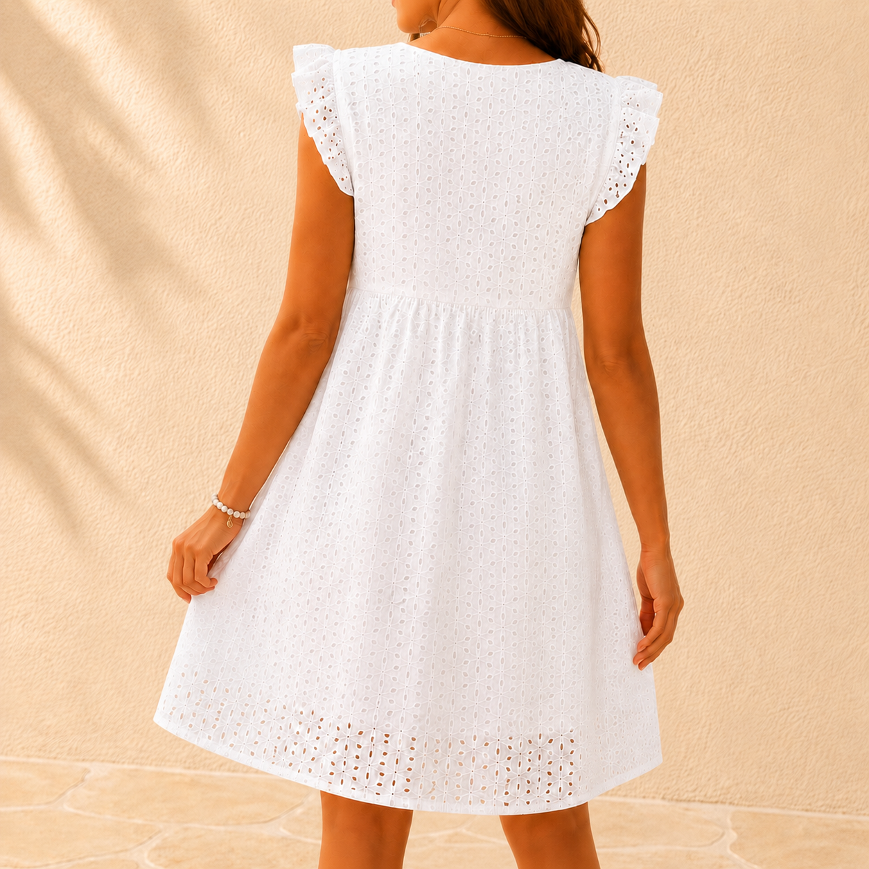 Maddalena | Eyelet Summer Dress