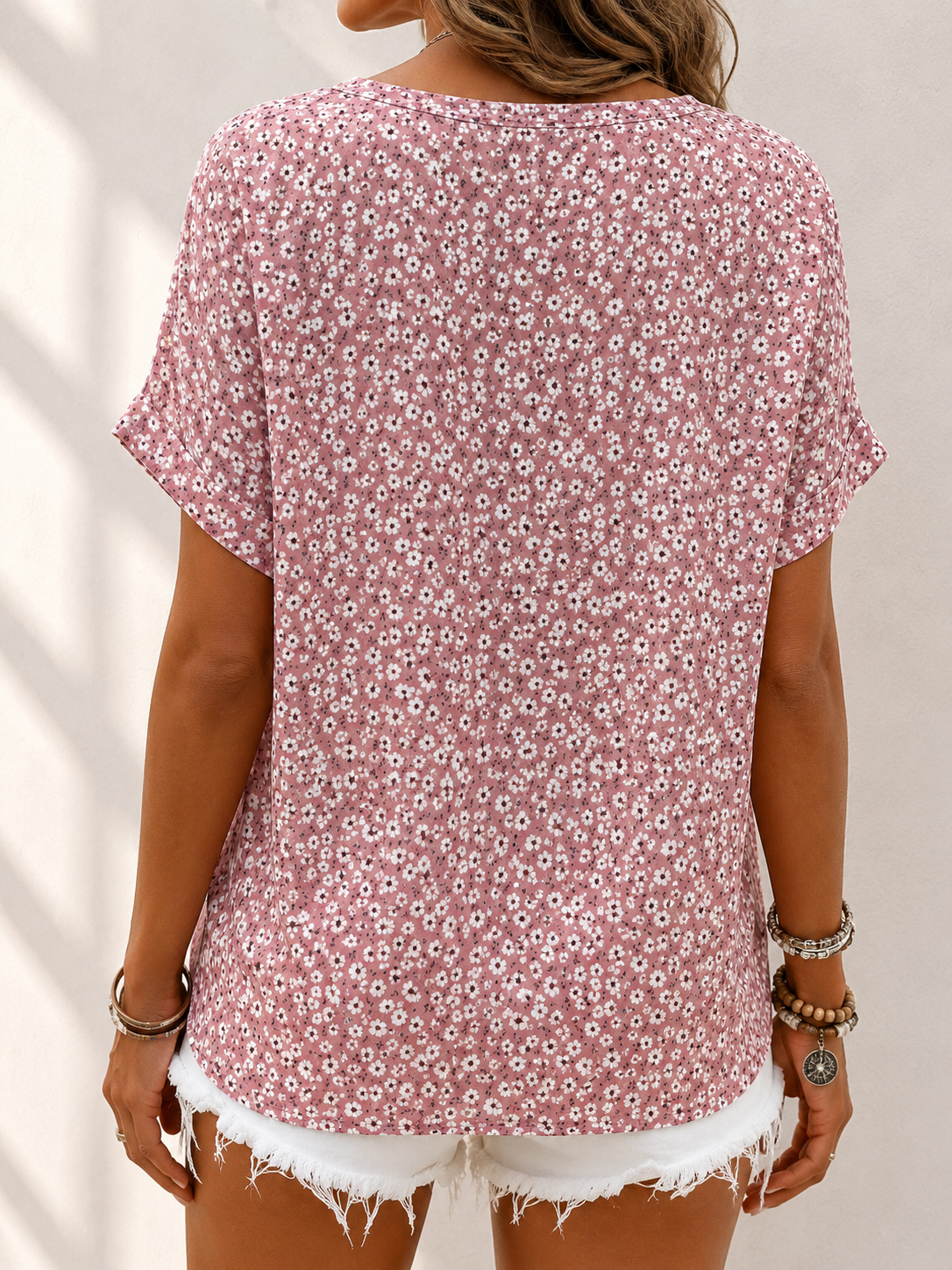 Vera | Floral Button Blouse