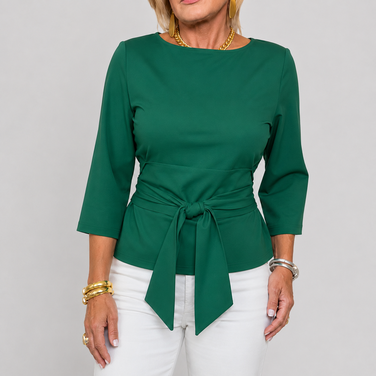 Daria | Tie Waist Flattering Top